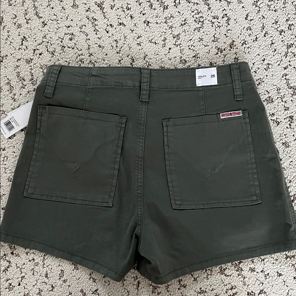 Hudson Jeans Olive Cargo Shorts NWT - Picture 4 of 6